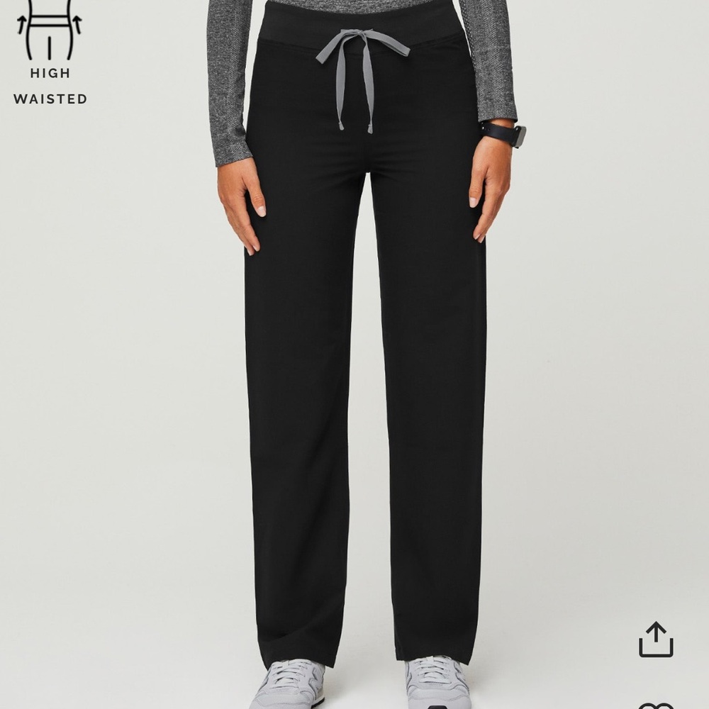 Figs Charcoal Technical Scrub Pants